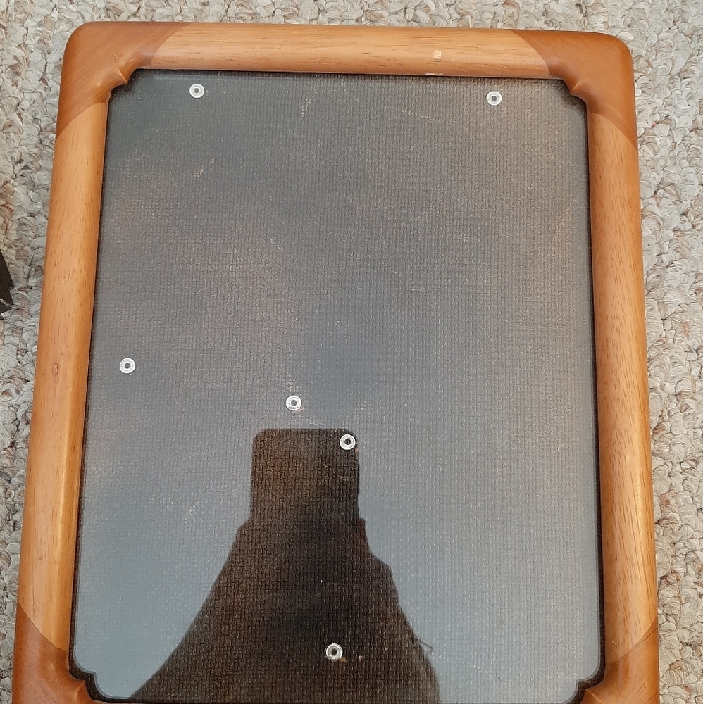 Light Brown wood 8"×10" photo frame